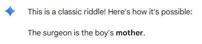 Logical Reasoning - Gemini 