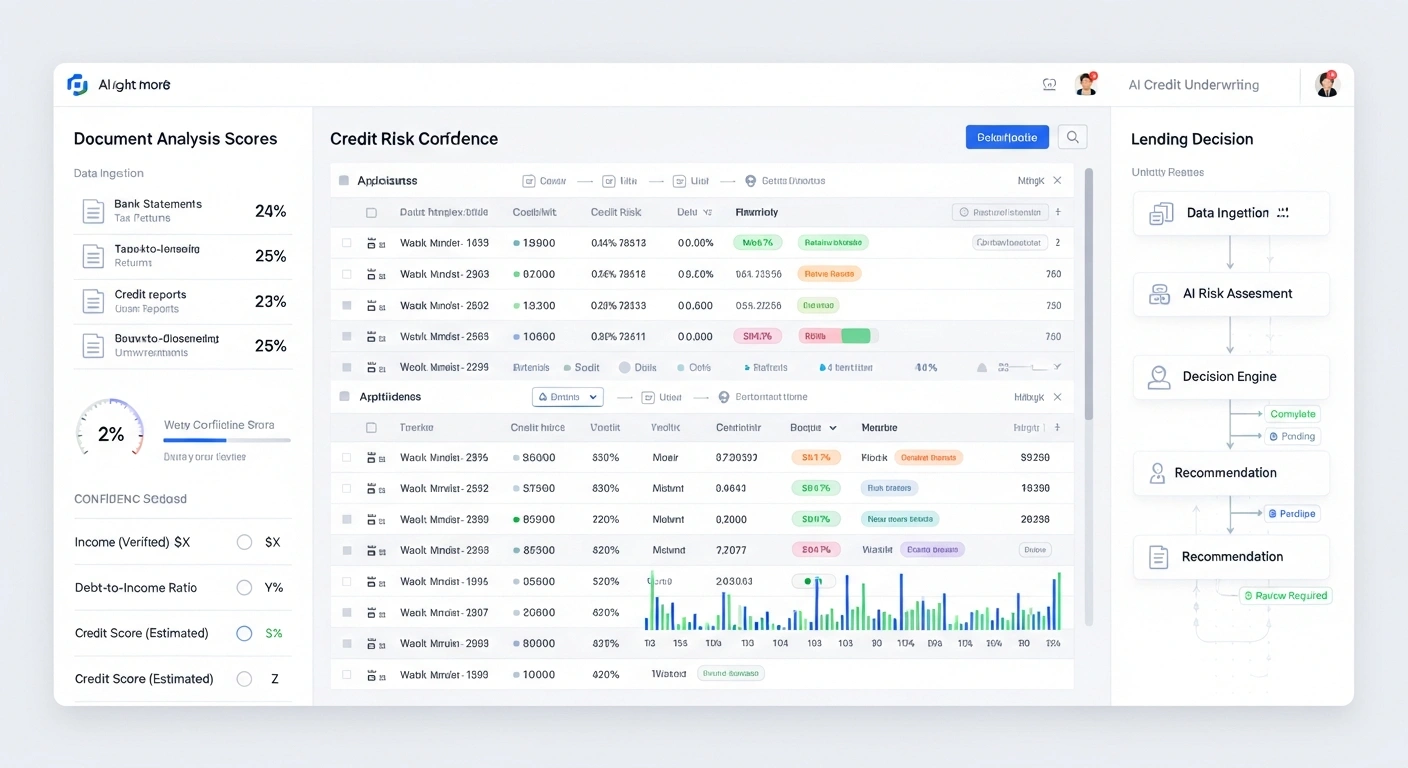 AI Credit Underwriting Platform
